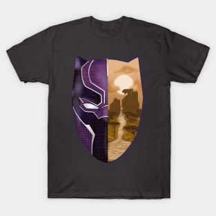 Black Panther Wakanda Landscape T-Shirt